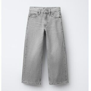 Girls ZARA Black and Gray Wide Leg Jeans size 11-12